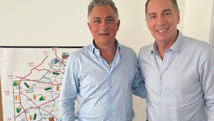 Sebastián Pareja dio un paso al costado y reconoció a Diego Santilli como el mejor postulante para la gobernación